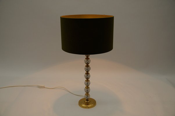 Mid-Century Modern Crystal Table Lamp Base, Germany, 1960s-KQB-1783286