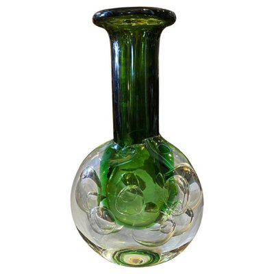 Mid-Century Modern Czech Sommerso Glass Vase, 1950s-NMK-1042440