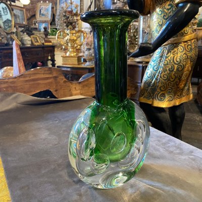 Mid-Century Modern Czech Sommerso Glass Vase, 1950s-NMK-1042440