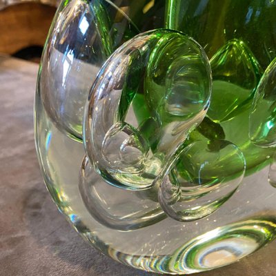 Mid-Century Modern Czech Sommerso Glass Vase, 1950s-NMK-1042440