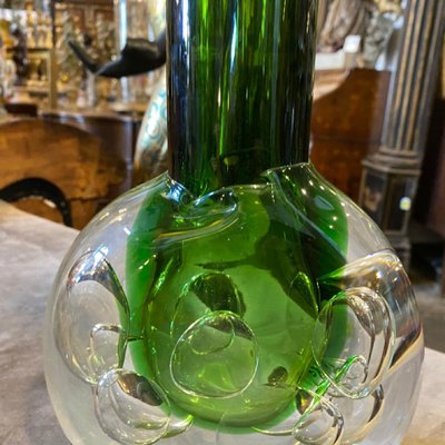 Mid-Century Modern Czech Sommerso Glass Vase, 1950s-NMK-1042440