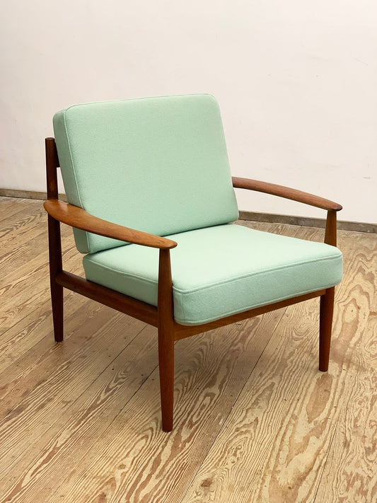 Mid-Century Modern Danish Armchair by Grete Jalk for France & Søn, 1960s