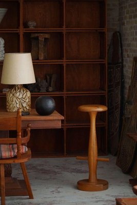 Mid-Century Modern Danish Bar Stools in Oak from Rainer Daumiller, 1960s, Set of 3-MXF-2041649