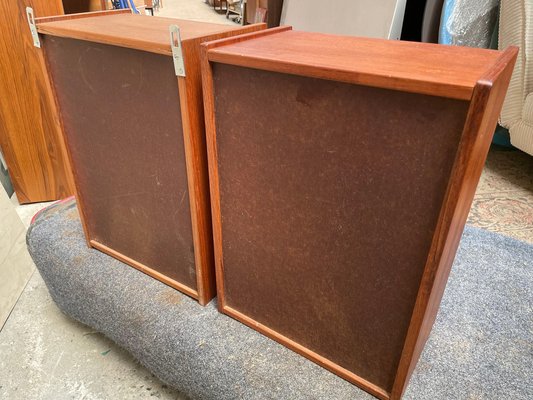 Mid-Century Modern Danish Bedside Tables in Teak, 1960s, Set of 2-MXB-1318421