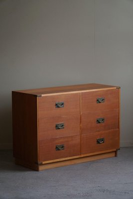 Mid-Century Modern Danish Chest of Drawers in Oregon Pine, 1950s-MXF-2024343