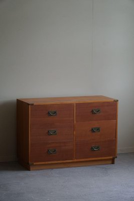 Mid-Century Modern Danish Chest of Drawers in Oregon Pine, 1950s-MXF-2024343