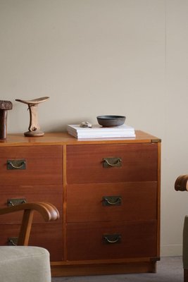 Mid-Century Modern Danish Chest of Drawers in Oregon Pine, 1950s-MXF-2024343