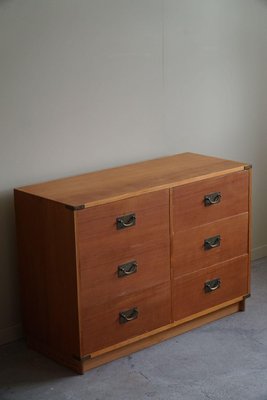 Mid-Century Modern Danish Chest of Drawers in Oregon Pine, 1950s-MXF-2024343