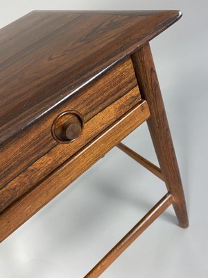 Mid-Century Modern Danish Knitting Side Table-IEI-1162492