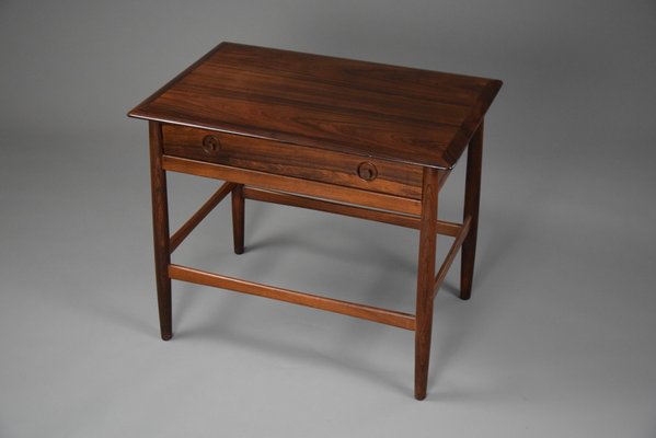 Mid-Century Modern Danish Knitting Side Table-IEI-1162492