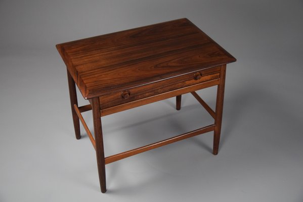 Mid-Century Modern Danish Knitting Side Table-IEI-1162492