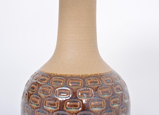 Mid-Century Modern Danish Lamp in Stoneware with Graphic Pattern from Soholm, 1970s-FN-1398816