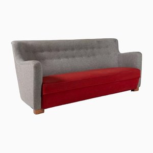 Mid-Century Modern Danish Sculptural Sofa, 1950s-KMC-1298846