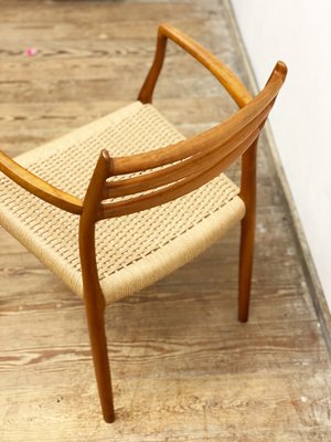 Mid-Century Modern Danish Teak Armchair Model 62 by Niels O. Møller for J. L. Moller, Denmark, 1960s-DOY-1093256