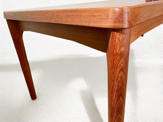 Mid-Century Modern Danish Teak Coffee Table by Henning Kjærnulf for Vejle Mobelfabrik-PYR-2033787