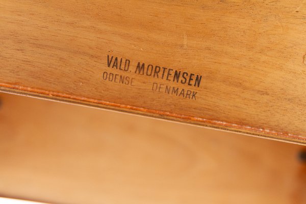 Mid-Century Modern Danish Teak Desk by Valdemar Mortensen, 1960s-WIX-1792201