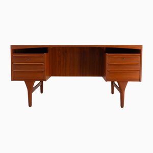 Mid-Century Modern Danish Teak Desk by Valdemar Mortensen, 1960s-WIX-1792201