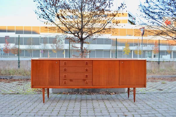 Mid-Century Modern Danish Teak Sideboard, 1960s-UF-780865