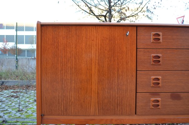 Mid-Century Modern Danish Teak Sideboard, 1960s-UF-780865