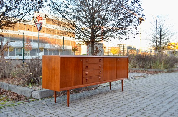 Mid-Century Modern Danish Teak Sideboard, 1960s-UF-780865