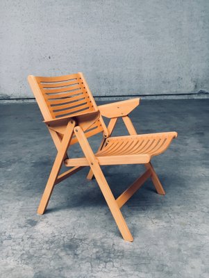 Mid-Century Modern Design Rex Folding Chairs by Niko Kralj for Stol Kamnik, 1980s, Set of 2-RQV-2036275