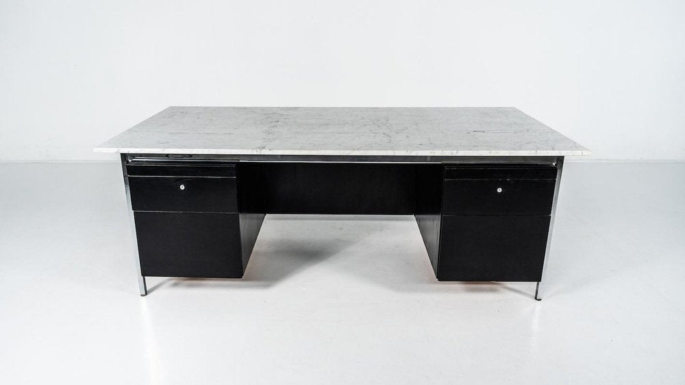 Mid-Century Modern Desk attributed to Florence Knoll for Knoll International, 1970s