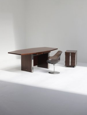 Mid-Century Modern Desk by Desk Ennio Fazioli & Technical Office for Mim, Italy, Set of 2-CF-1366713