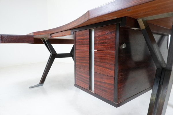 Mid-Century Modern Desk by Ico Parisi for Mim Roma, 1950s-FGA-1790134