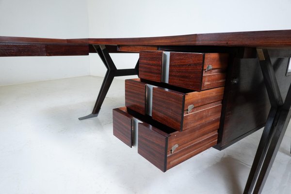 Mid-Century Modern Desk by Ico Parisi for Mim Roma, 1950s-FGA-1790134