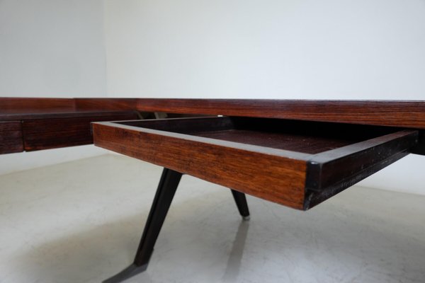 Mid-Century Modern Desk by Ico Parisi for Mim Roma, 1950s-FGA-1790134