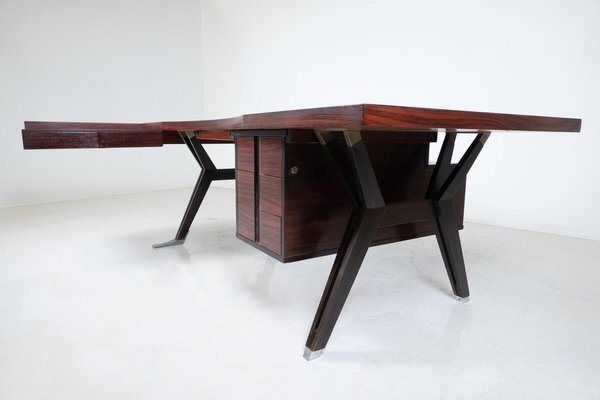 Mid-Century Modern Desk by Ico Parisi for Mim Roma, 1950s-FGA-1790134