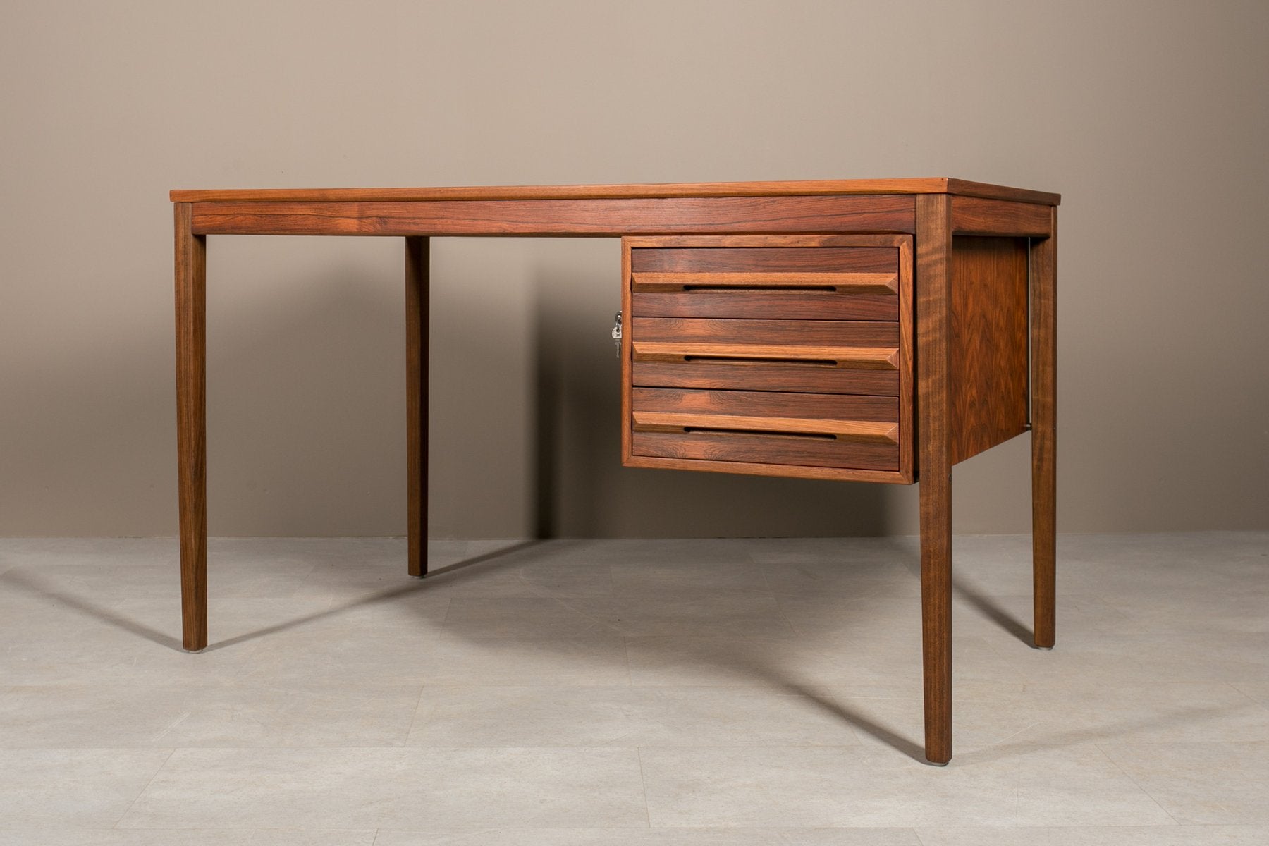 Mid-Century Modern Desk by Torbjorn Afdal for Bruksbo, 1960s