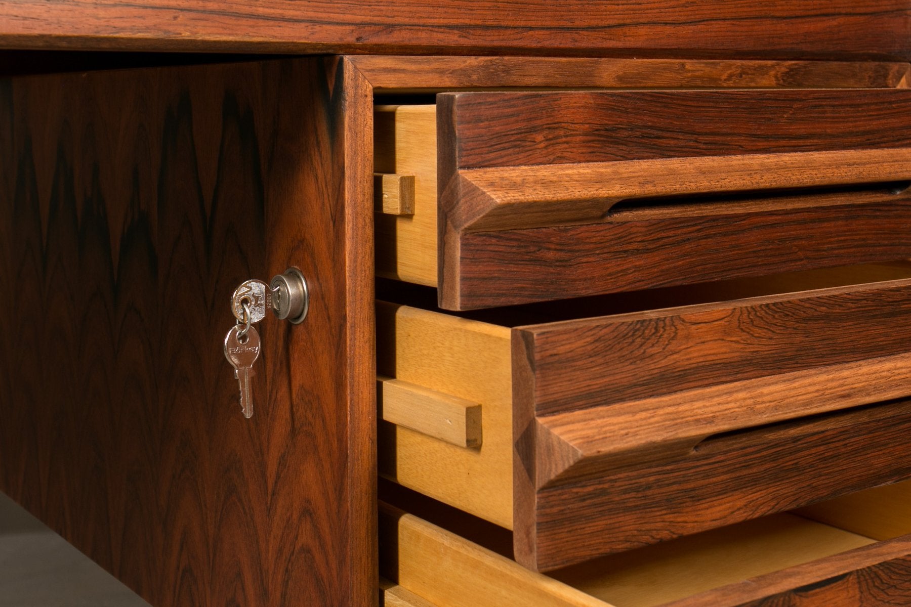 Mid-Century Modern Desk by Torbjorn Afdal for Bruksbo, 1960s