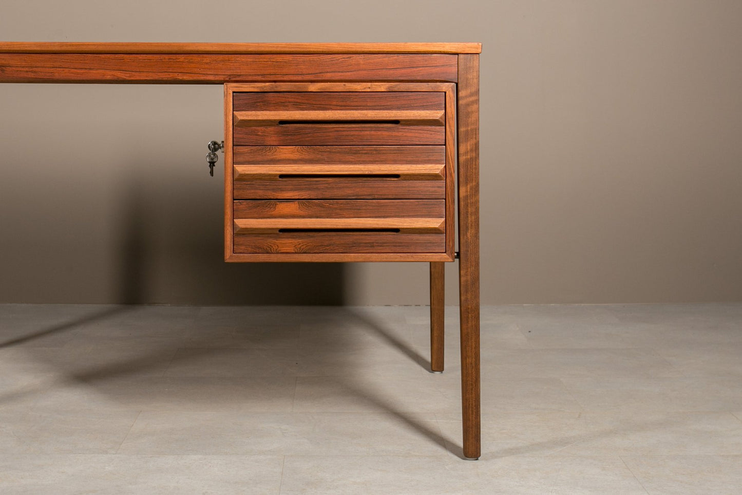 Mid-Century Modern Desk by Torbjorn Afdal for Bruksbo, 1960s