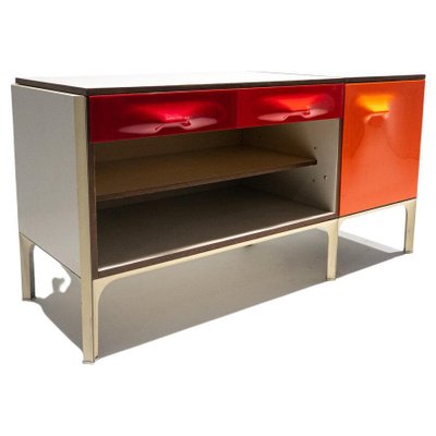 Mid-Century Modern Desk with Sliding Top by Raymond Loewy, 1960s-FGA-1192863