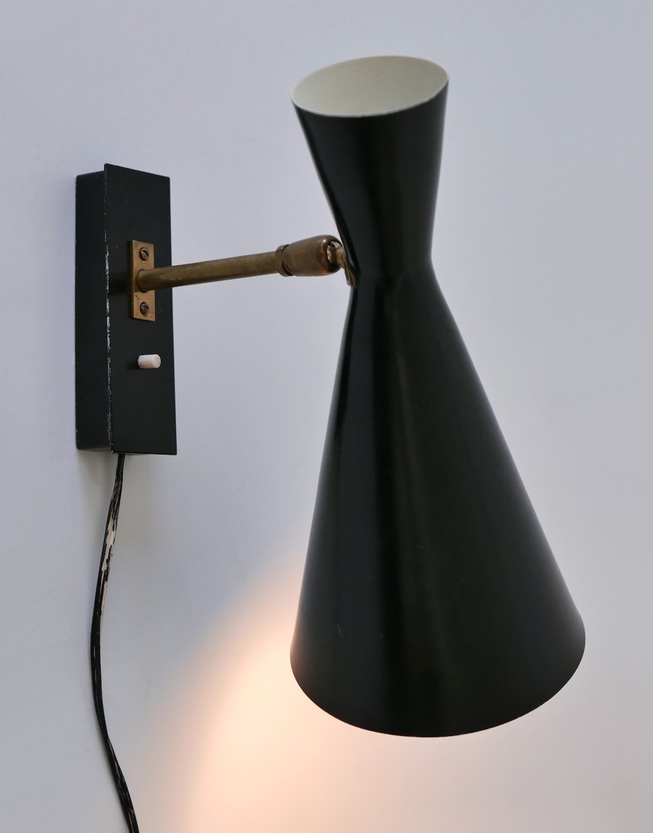 Mid-Century Modern Diabolo Sconce by Bag Turgi, Switzerland, 1950s