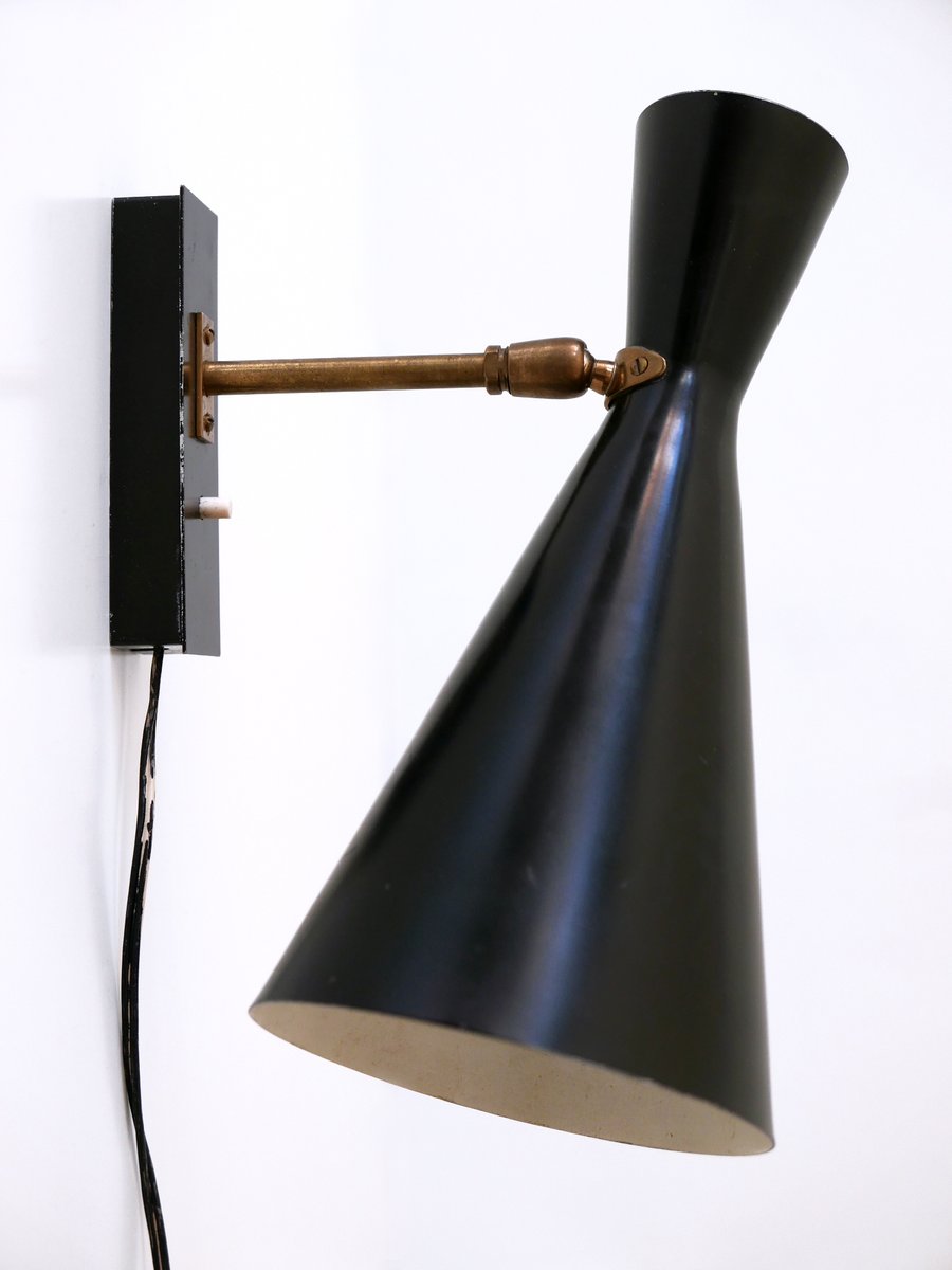 Mid-Century Modern Diabolo Sconce by Bag Turgi, Switzerland, 1950s