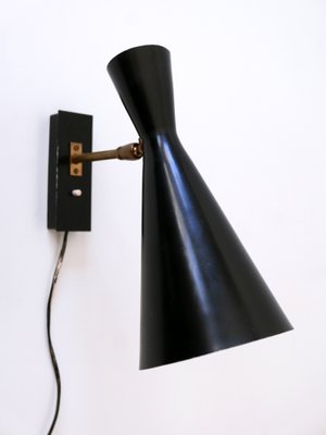 Mid-Century Modern Diabolo Sconce by Bag Turgi, Switzerland, 1950s-WPT-1365017