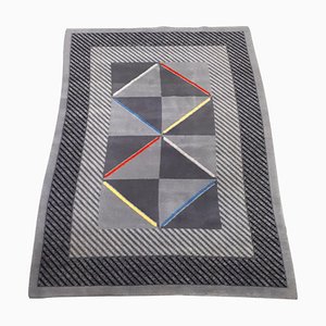 Mid-Century Modern Diamond Pattern Rug, 1980s-GDD-1097100