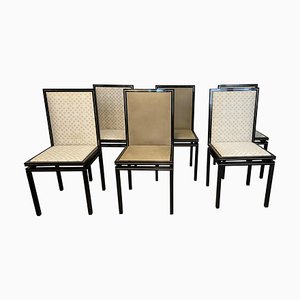 Mid-Century Modern Dining Chairs by Pierre Vandel, France, 1970s, Set of 6-JG-1377702