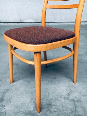 Mid-Century Modern Dining Chairs from Ton, Czechoslovakia, 1968, Set of 4-RQV-1188982