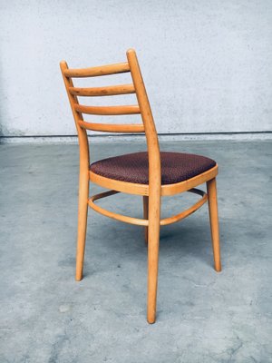 Mid-Century Modern Dining Chairs from Ton, Czechoslovakia, 1968, Set of 4-RQV-1188982