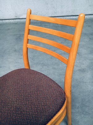 Mid-Century Modern Dining Chairs from Ton, Czechoslovakia, 1968, Set of 4-RQV-1188982