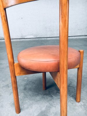 Mid-Century Modern Dining Chairs in the style of Charlotte Perriand, France, 1960s, Set of 4-RQV-1761653