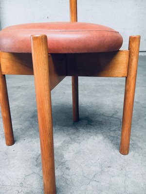 Mid-Century Modern Dining Chairs in the style of Charlotte Perriand, France, 1960s, Set of 4-RQV-1761653