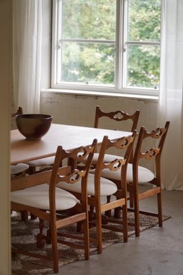 Mid-Century Modern Dining Room Table in Oak & Teak by Ditte & Adrian Heath, 1960s-MXF-1720343