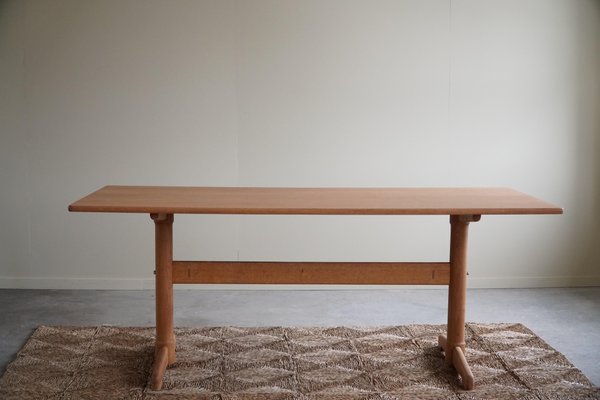 Mid-Century Modern Dining Room Table in Oak & Teak by Ditte & Adrian Heath, 1960s-MXF-1720343