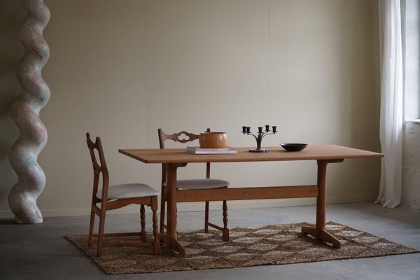 Mid-Century Modern Dining Room Table in Oak & Teak by Ditte & Adrian Heath, 1960s-MXF-1720343