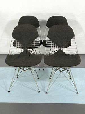 Mid-Century Modern DKR Bikini Chairs by Charles Eames for Herman Miller, Set of 4-OT-1240546