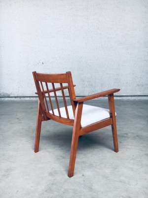 Mid-Century Modern Dutch Armchair Set, Netherlands, 1950s, Set of 3-RQV-1327514